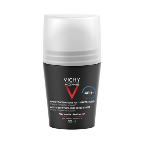 Vichy Homme Deodorant Anti - Transpirant 48h Roll On Αποσμητικό κατά του Ιδρώτα 50ml
